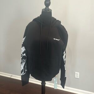 NWT Off White Bricks Slim Hoodie - Size Medium